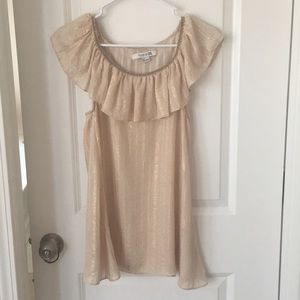Gold blouse